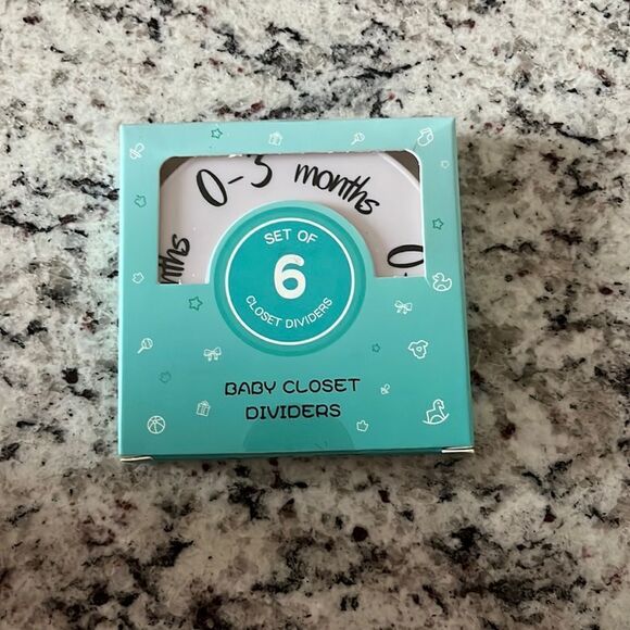 Set of 6 Baby Closet Size Divider Organizers - NEW - Picture 1 of 2